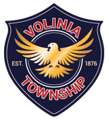 Volinia Township Seal with eagle, est. 1876